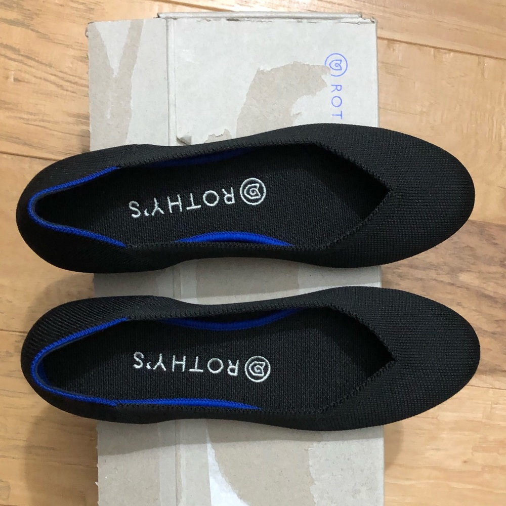Rothy’s Black Flats